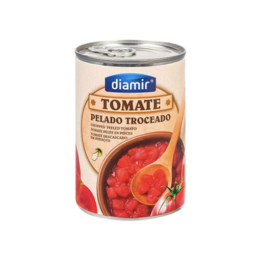 DOĞRANMIŞ DOMATES 1 LİK TNK  (NET 850 GR)